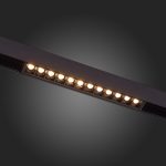 ST361.436.12 Магнитный трековый светильник Черный LED 1*12W 3000K 1 009Lm Ra>90 36° IP20 L222xW22xH4 SKYLINE 48 — изображение 2