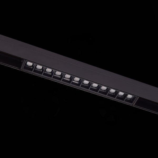 ST361.436.12 Магнитный трековый светильник Черный LED 1*12W 3000K 1 009Lm Ra>90 36° IP20 L222xW22xH4 SKYLINE 48 — изображение 4