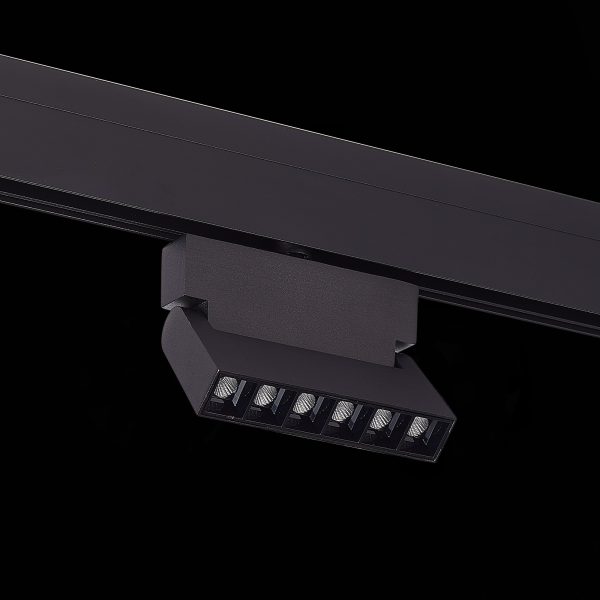 ST362.436.06 Магнитный трековый светильник Черный LED 1*6W 3000K 532Lm Ra>80 36° IP20 L120xW22xH134 SKYLINE 48 — изображение 4