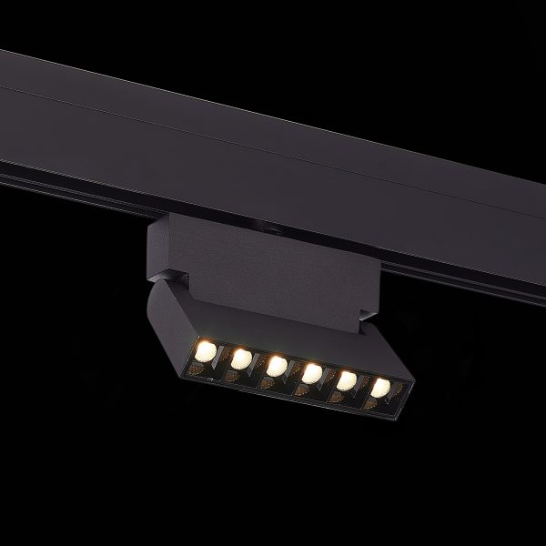 ST362.446.06 Магнитный трековый светильник Черный LED 1*6W 4000K 532Lm Ra>90 36° IP20 L120xW22xH134 SKYLINE 48 ST362.446.06 Магнитный трековый светильник Черный LED 1*6W 4000K 532Lm Ra>90 36° IP20 L120xW22xH134 SKYLINE 48