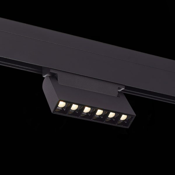 ST364.446.06 Магнитный трековый светильник Черный LED 1*6W 4000K 532Lm Ra>80 36° IP20 L120xW22xH108 SKYLINE 48 ST364.446.06 Магнитный трековый светильник Черный LED 1*6W 4000K 532Lm Ra>80 36° IP20 L120xW22xH108 SKYLINE 48