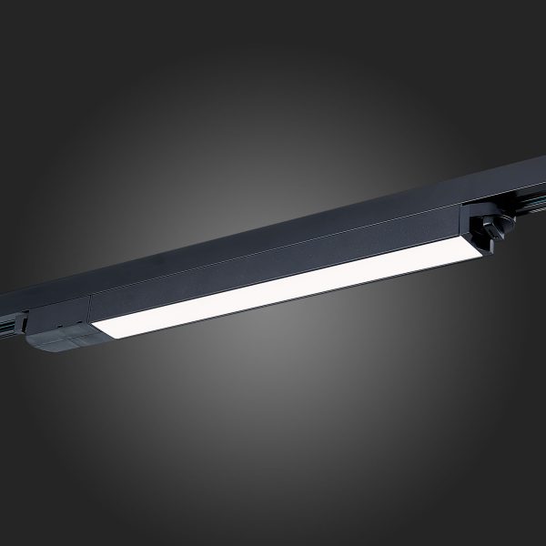 st366.438.12-sv-k-trek.-chernyj-led-112w-3000k-1-100lm-ragt98-120-ip20-l400xw34xh33-180-240v-odnofaznaja-trekovaja-sistema-1 ST366.438.12 Св-к трек. Черный LED 1*12W 3000K 1 100Lm Ra>98 120 IP20 L400xW34xH33 180-240V Однофазная трековая система — изображение 2