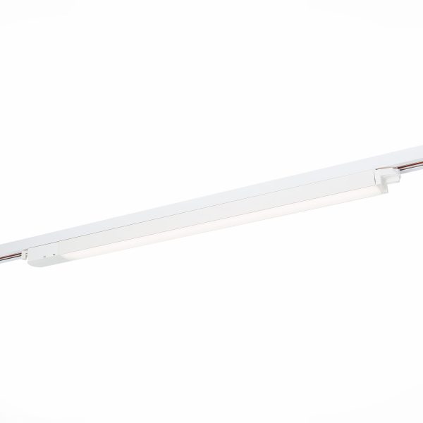 ST366.538.24 Св-к трек. Белый LED 1*24W 3000K 2 250Lm Ra>98 120 IP20 L600xW34xH33 180-240V Однофазная трековая система — изображение 3
