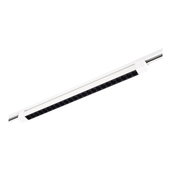 ST367.536.20 Св-к трек. Белый LED 1*20W 3000K 1 750Lm Ra>90 36° IP20 L387xW49xH54 170-240V Однофазная трековая система — изображение 3