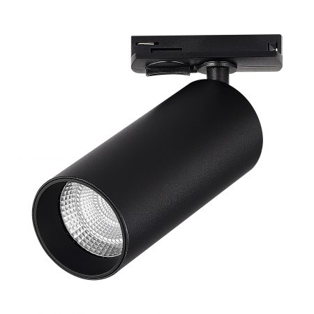 ST384.446.10 Св-к трек. Черный LED 1*10W 4000K 900Lm Ra>90 10-55о IP20 L160xW50xH- 220V Однофазная трековая система