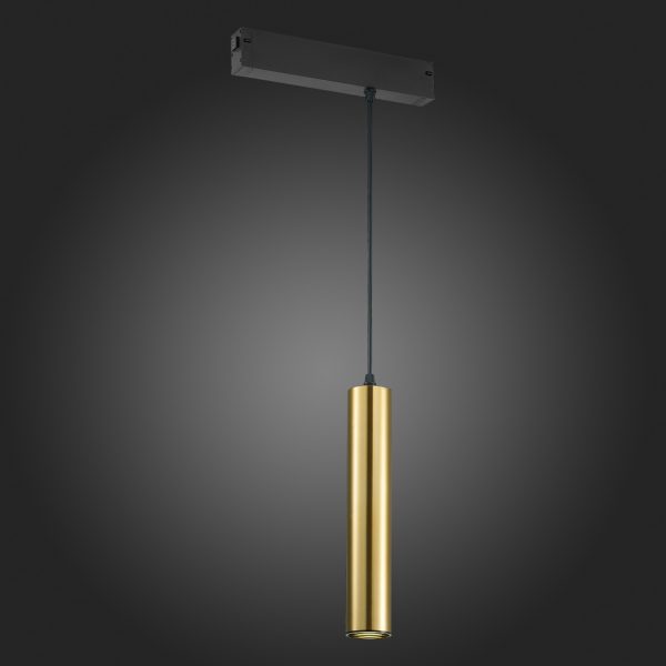 ST507.303.01 Св-к трек. Золотистый GU10 1*50W  IP20 D54xH290 180-240V Без ламп SKYLINE 220 — изображение 2