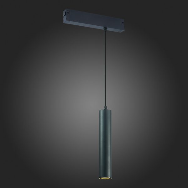 ST507.403.01 Св-к трек. Черный GU10 1*50W  IP20 D54xH290 180-240V Без ламп SKYLINE 220 — изображение 2