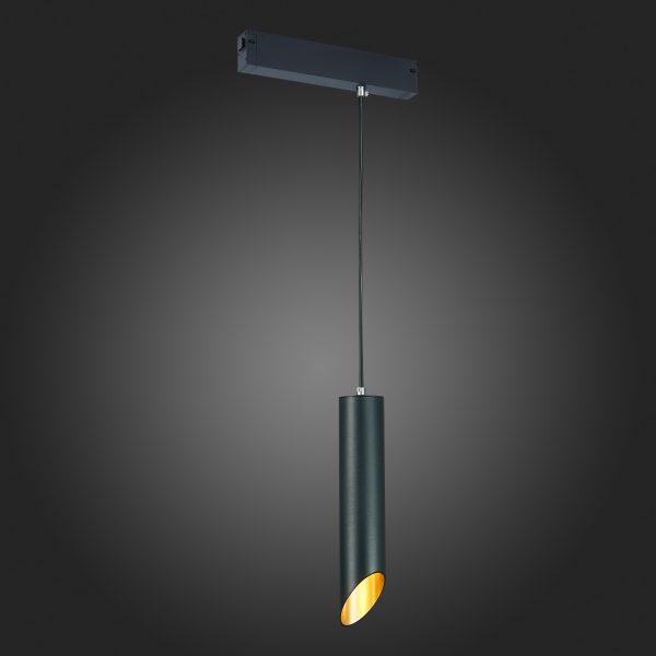 ST508.403.01 Св-к трек. Черный GU10 1*50W  IP20 D60xH300 180-240V Без ламп SKYLINE 220 — изображение 2