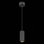 ST600.443.10 Светильник подвесной Zoom Черный LED 1*10W 4000K 1 000Lm Ra>80 15-60° IP20 D59xH130 170 Подвесные светильники