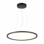 ST602.443.56 Светильник подвесной Черный LED 1*56W 4000K 5 040Lm Ra>80 120 IP20 D600xH36 185-265V Подвесные светильники — изображение 3