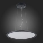 ST602.443.56 Светильник подвесной Черный LED 1*56W 4000K 5 040Lm Ra>80 120 IP20 D600xH36 185-265V Подвесные светильники — изображение 5