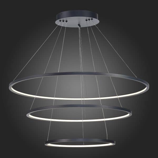 ST603.443.114 Светильник подвесной ST-Luce Черный/Белый LED 1*114W 4000K Подвесные светильники — изображение 2