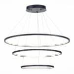 ST603.443.114 Светильник подвесной ST-Luce Черный/Белый LED 1*114W 4000K Подвесные светильники — изображение 3