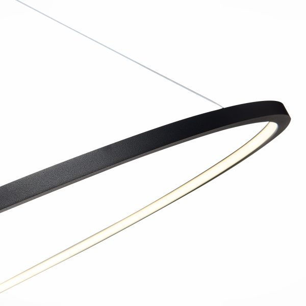 ST603.443.57 Светильник подвесной ST-Luce Черный/Белый LED 1*57W 4000K Подвесные светильники — изображение 5