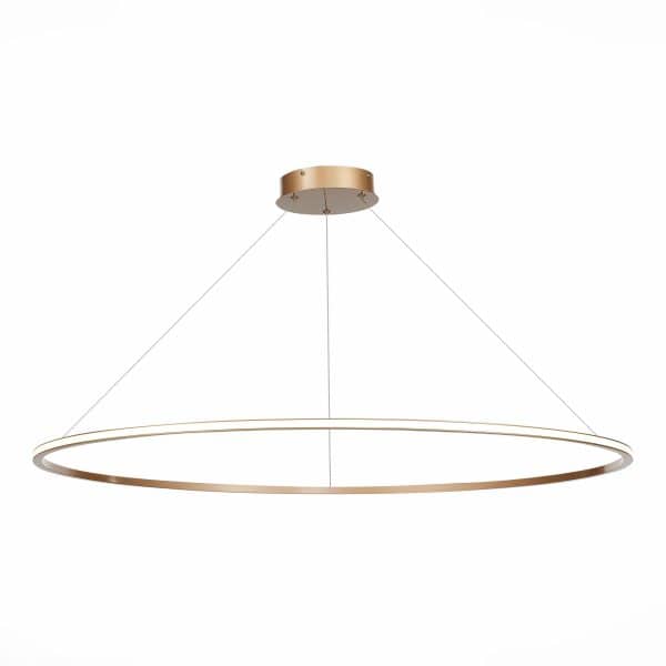 ST604.243.57 Светильник подвесной ST-Luce Золотистый/Белый LED 1*57W 4000K Подвесные светильники — изображение 3