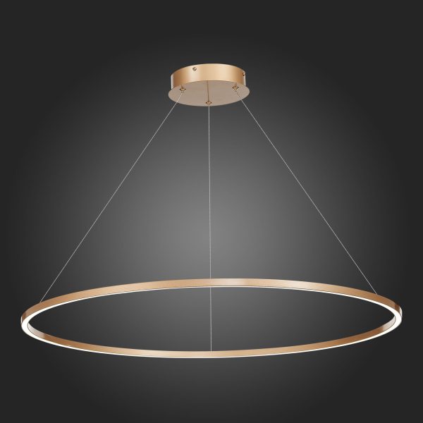 st605.243.46-svetilnik-podvesnoj-st-luce-zolotistyjbelyj-led-146w-4000k-podvesnye-svetilniki-1 ST605.243.46 Светильник подвесной ST-Luce Золотистый/Белый LED 1*46W 4000K Подвесные светильники — изображение 2