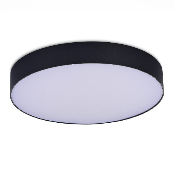 st606.432.48-svetilnik-potolochnyj-chernyj-led-148w-3000k-4-320lm-ragt85-120-ip20-d400xh55-185-265v-nakladnye-svetilniki-3 ST606.432.48 Светильник потолочный Черный LED 1*48W 3000K 4 320Lm Ra>85 120° IP20 D400xH55 185-265V Накладные светильники — изображение 4