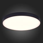 ST606.432.96 Светильник потолочный Черный LED 1*96W 3000K 8 640Lm Ra>85 120° IP20 D600xH55 185-265V Накладные светильники — изображение 2