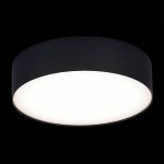 ST606.442.27 Светильник потолочный Черный LED 1*27W 4000K 2 430Lm Ra>90 120° IP20 D220xH55 185-265V Накладные светильники