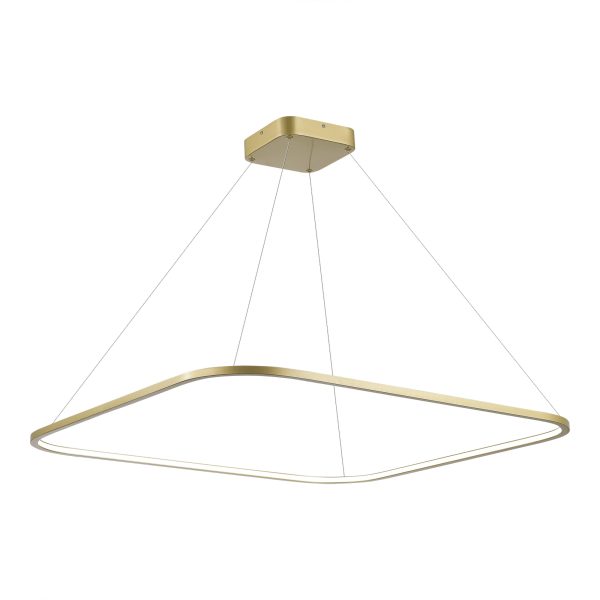 ST610.243.52 Светильник подвесной ST-Luce Золотистый/Белый LED 1*47W 4000K Подвесные светильники ST610.243.52 Светильник подвесной ST-Luce Золотистый/Белый LED 1*47W 4000K Подвесные светильники