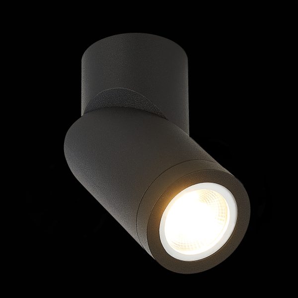 ST650.402.01 Светильник потолочный Черный GU10 1*50W IP20 D62xH151 180-240V Без ламп Накладные светильники ST650.402.01 Светильник потолочный Черный GU10 1*50W IP20 D62xH151 180-240V Без ламп Накладные светильники