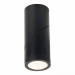 ST650.432.10 Светильник потолочный Черный LED 1*10W 3000K 800Lm Ra>90 38° IP44 D62xH151 165-265V Накладные светильники — изображение 5