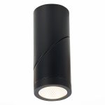 ST650.442.10 Светильник потолочный Черный LED 1*10W 4000K 800Lm Ra>90 38° IP44 D62xH151 165-265V Накладные светильники — изображение 5