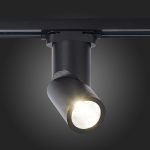 ST650.446.10 Св-к трек. Черный LED 1*10W 4000K 800Lm Ra>90 38° IP20 D60xH190 165-265V Однофазная трековая система — изображение 2