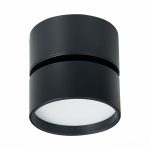 ST651.442.09 Светильник потолочный поворотный Черный LED 1*9W 4000K 720Lm Ra>90 120° IP20 D85xH87 17 Накладные светильники — изображение 5