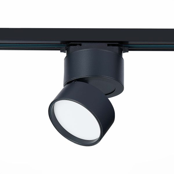 st651.446.09-sv-k-trek.-chernyj-led-19w-4000k-720lm-ragt90-120-ip20-d85xh122-170-240vv-odnofaznaja-trekovaja-sistema-3 ST651.446.09 Св-к трек. Черный LED 1*9W 4000K 720Lm Ra>90 120° IP20 D85xH122 170-240VV Однофазная трековая система — изображение 4