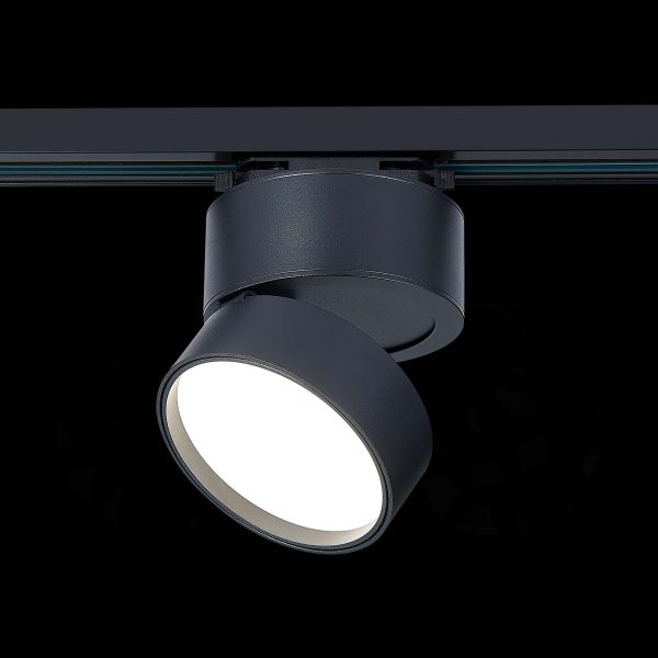 ST651.446.14 Св-к трек. Черный LED 1*14W 4000K 1 100Lm Ra>90 120° IP20 D104xH128 170-240VV Однофазная трековая система ST651.446.14 Св-к трек. Черный LED 1*14W 4000K 1 100Lm Ra>90 120° IP20 D104xH128 170-240VV Однофазная трековая система