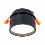 ST651.448.09 Встраиваемый поворотный светильник Черный LED 1*9W 4000K 720Lm Ra>90 120° IP20 D85xH68 Встраиваемые светильники — изображение 4