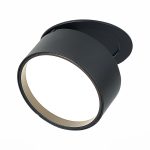ST651.448.09 Встраиваемый поворотный светильник Черный LED 1*9W 4000K 720Lm Ra>90 120° IP20 D85xH68 Встраиваемые светильники — изображение 5