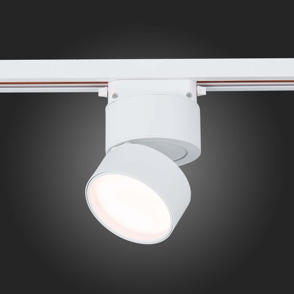 st651.536.09-sv-k-trek.-belyj-led-19w-3000k-720lm-ragt90-120-ip20-d85xh122-170-240vv-odnofaznaja-trekovaja-sistema-1 ST651.536.09 Св-к трек. Белый LED 1*9W 3000K 720Lm Ra>90 120° IP20 D85xH122 170-240VV Однофазная трековая система — изображение 2