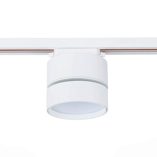 ST651.536.14 Св-к трек. Белый LED 1*14W 3000K 1 100Lm Ra>90 120° IP20 D104xH128 170-240VV Однофазная трековая система — изображение 5