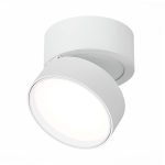 ST651.542.14 Светильник потолочный поворотный Белый LED 1*14W 4000K 1 100Lm Ra>90 120° IP20 D105xH88 Накладные светильники — изображение 3