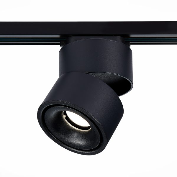 ST652.436.12 Св-к трек. Черный LED 1*12W 3000K 1 000Lm Ra>90 36° IP20 D100xH136 170-240VV Однофазная трековая система — изображение 3
