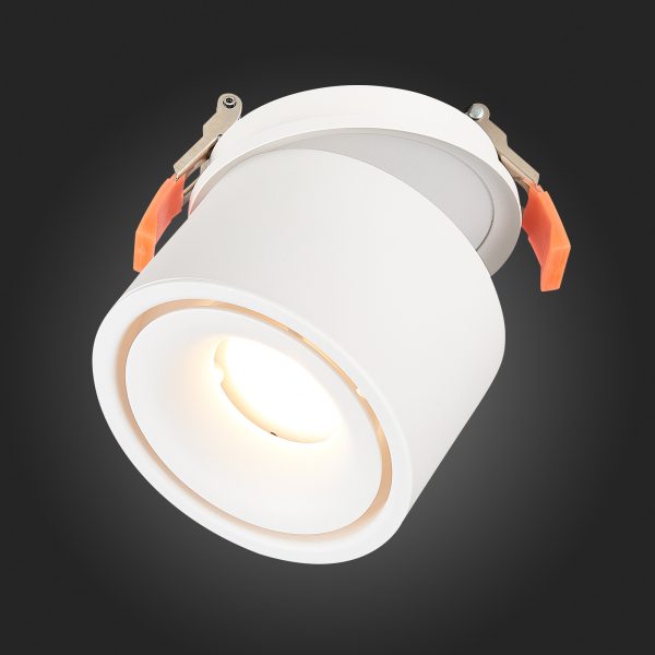 st652.538.12-sv-k-vstr.-belyj-led-112w-3000k-1-000lm-ragt90-36-ip20-d100xh105-170-240v-vstraivaemye-svetilniki-1 ST652.538.12 Св-к встр. Белый LED 1*12W 3000K 1 000Lm Ra>90 36° IP20 D100xH105 170-240V Встраиваемые светильники — изображение 2