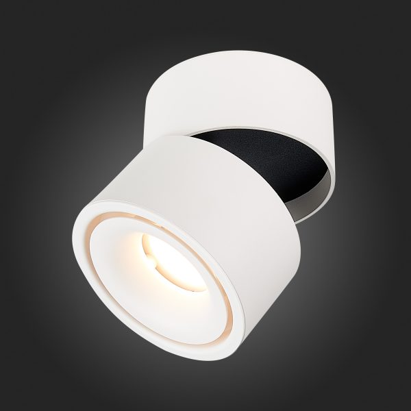 ST652.542.12 Светильник потолочный Белый LED 1*12W 4000K 1 000Lm Ra>90 36° IP20 D100xH105 170-240VV Накладные светильники — изображение 2