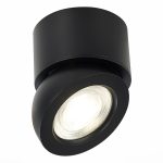 ST654.442.10 Светильник потолочный Черный LED 1*10W 4000K 850Lm Ra>90 38° IP20 D95xH96 180-240V Накладные светильники — изображение 3