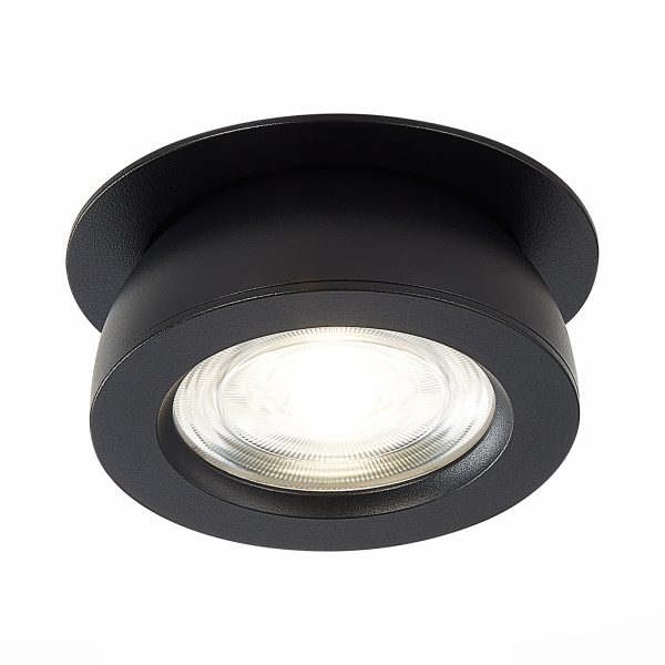ST654.448.10 Св-к встр. Черный LED 1*10W 4000K 850Lm Ra>90 38° IP20 D109xH60 180-240V Встраиваемые светильники — изображение 5