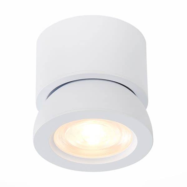 ST654.542.10 Светильник потолочный Белый LED 1*10W 4000K 850Lm Ra>90 38° IP20 D95xH96 180-240V Накладные светильники — изображение 4