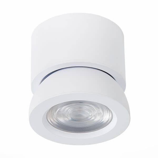 ST654.542.10 Светильник потолочный Белый LED 1*10W 4000K 850Lm Ra>90 38° IP20 D95xH96 180-240V Накладные светильники — изображение 5