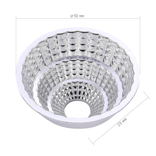 ST661.060.10 Рефлектор для светильника ST661 ST-Luce Хром Трехфазная трековая система — изображение 3