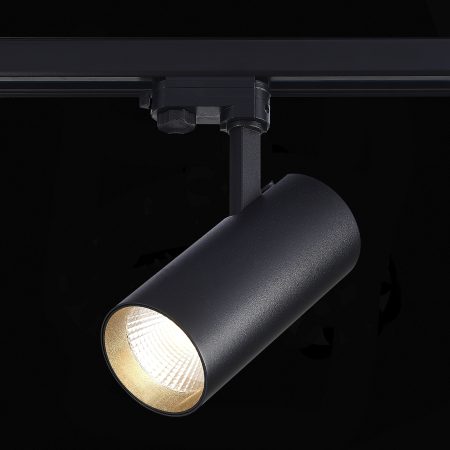 ST661.436.40 Св-к трек. Черный LED 1*40W 3000K 3 200Lm Ra>90 38° IP20 L190xW85xH265 165-265V Трехфазная трековая система