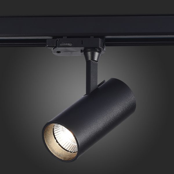 st661.446.10-sv-k-trek.-chernyj-led-110w-4000k-800lm-ragt90-38-ip20-l130xw60xh195-165-265v-trehfaznaja-trekovaja-sistema-1 ST661.446.10 Св-к трек. Черный LED 1*10W 4000K 800Lm Ra>90 38° IP20 L130xW60xH195 165-265V Трехфазная трековая система — изображение 2