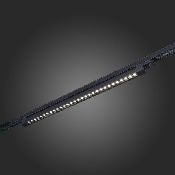 ST662.446.30 Св-к трек. Черный LED 1*30W 4000K 2 400Lm Ra>90 48° IP20 L935xW33xH73 165-265V Трехфазная трековая система — изображение 2