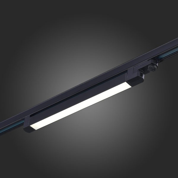 ST663.446.20 Св-к трек. Черный LED 1*20W 4000K 1 600Lm Ra>90 120° IP20 L535xW33xH73 165-265V Трехфазная трековая система — изображение 2