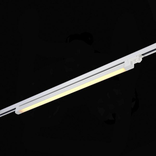 ST663.536.40 Св-к трек. Белый LED 1*40W 3000K 3 200Lm Ra>90 120° IP20 L935xW33xH73 165-265V Трехфазная трековая система ST663.536.40 Св-к трек. Белый LED 1*40W 3000K 3 200Lm Ra>90 120° IP20 L935xW33xH73 165-265V Трехфазная трековая система