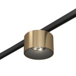 ST669.346.05 Магнитный трековый светильник Латунь LED 1*5W 4000K 350Lm Ra>90 36° IP20 D60xH38 24V SUPER5
